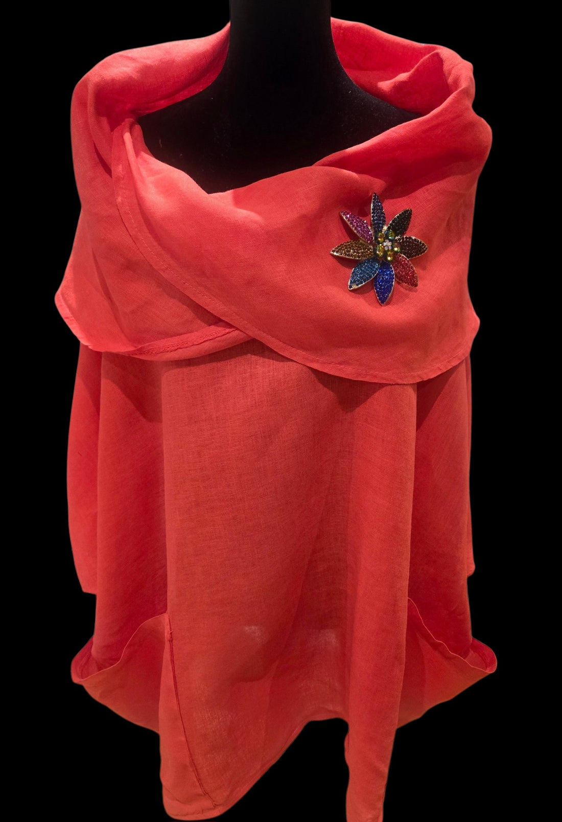 Turtle Cowl Neck Top