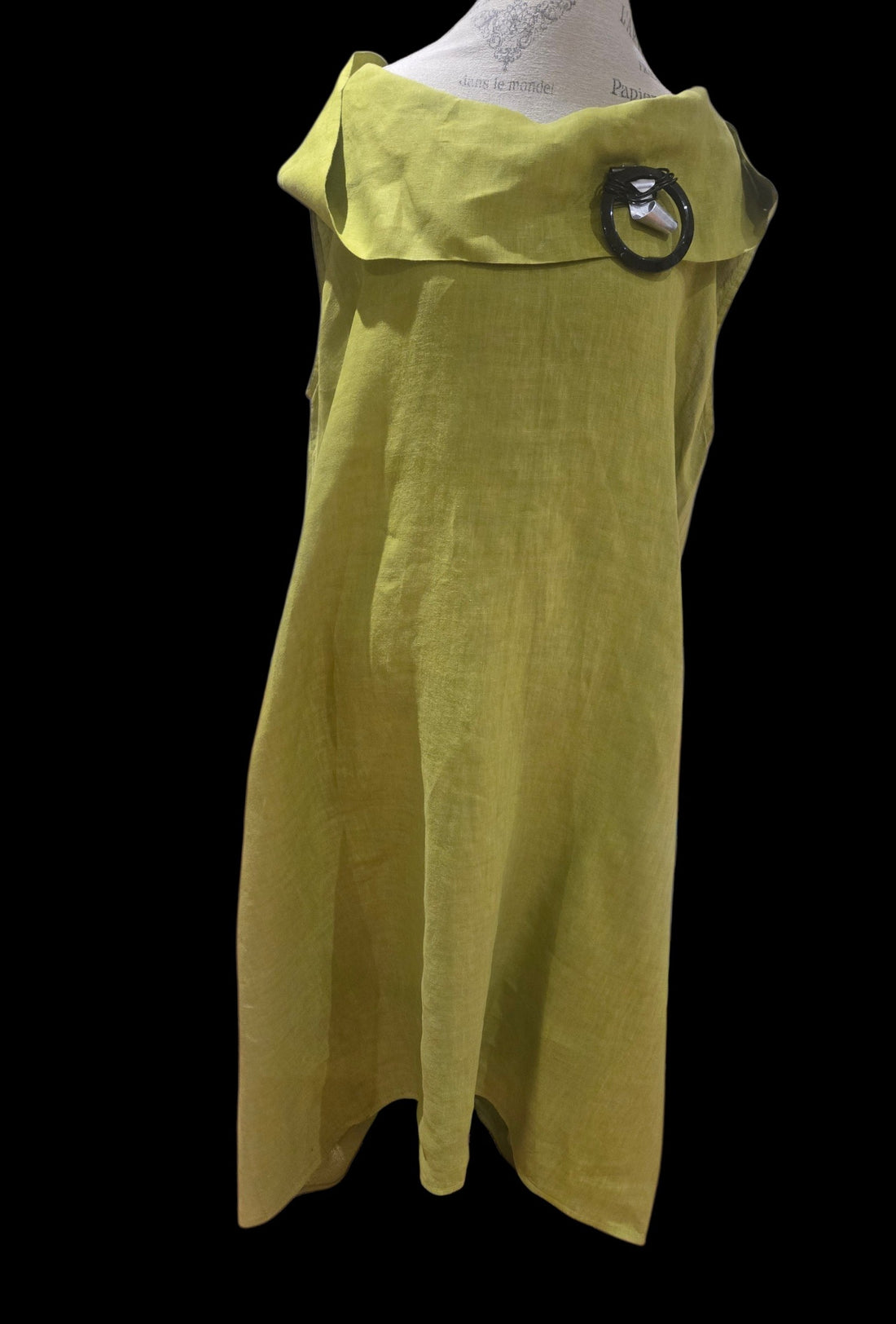 The Golden Sunshine Linen Dress