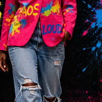Rebel Chaos Graffiti Blazer