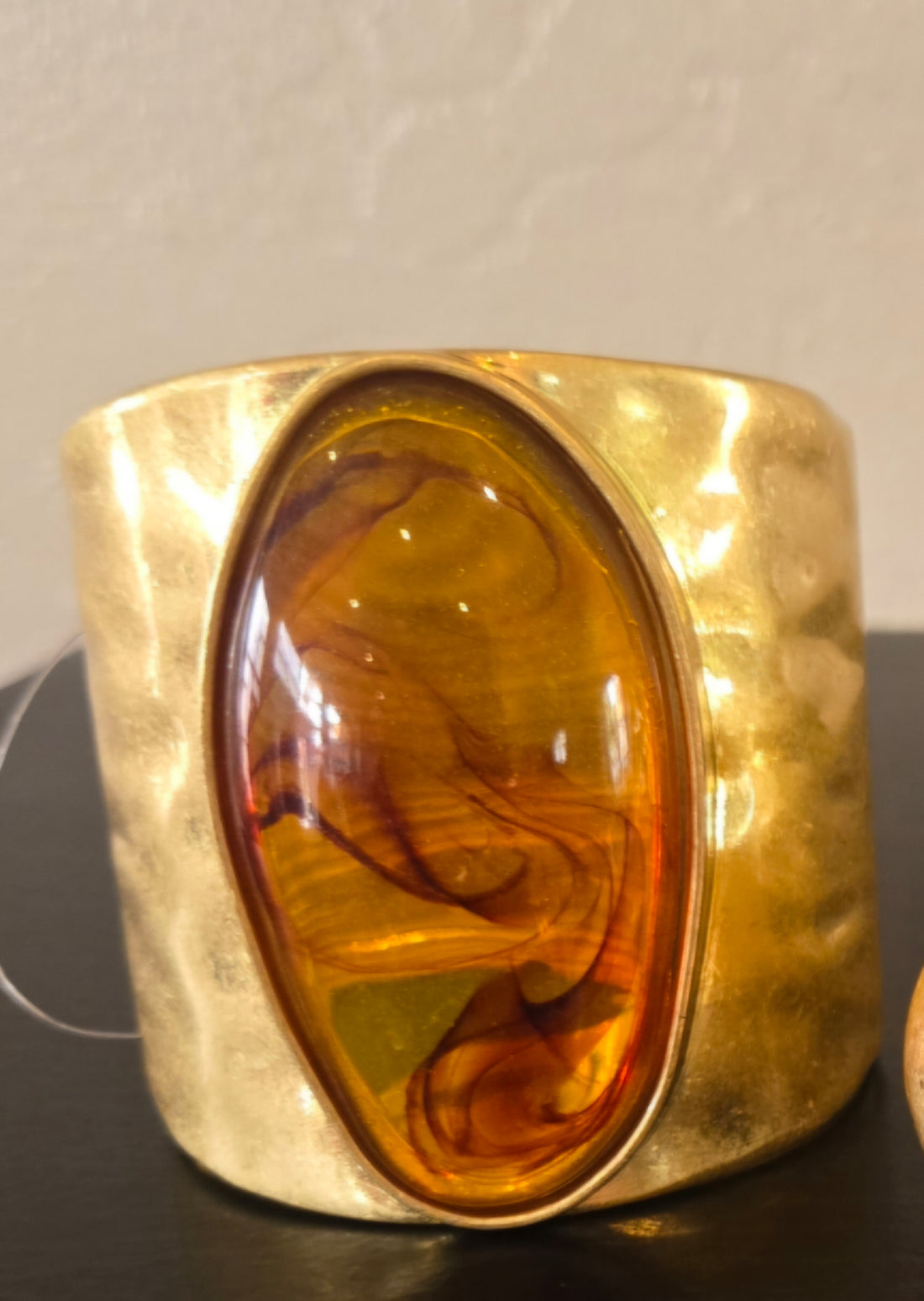 Golden Amber Cuff