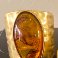 Golden Amber Cuff