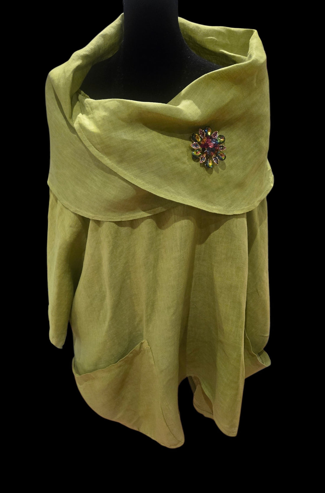 Turtle Cowl Neck Top