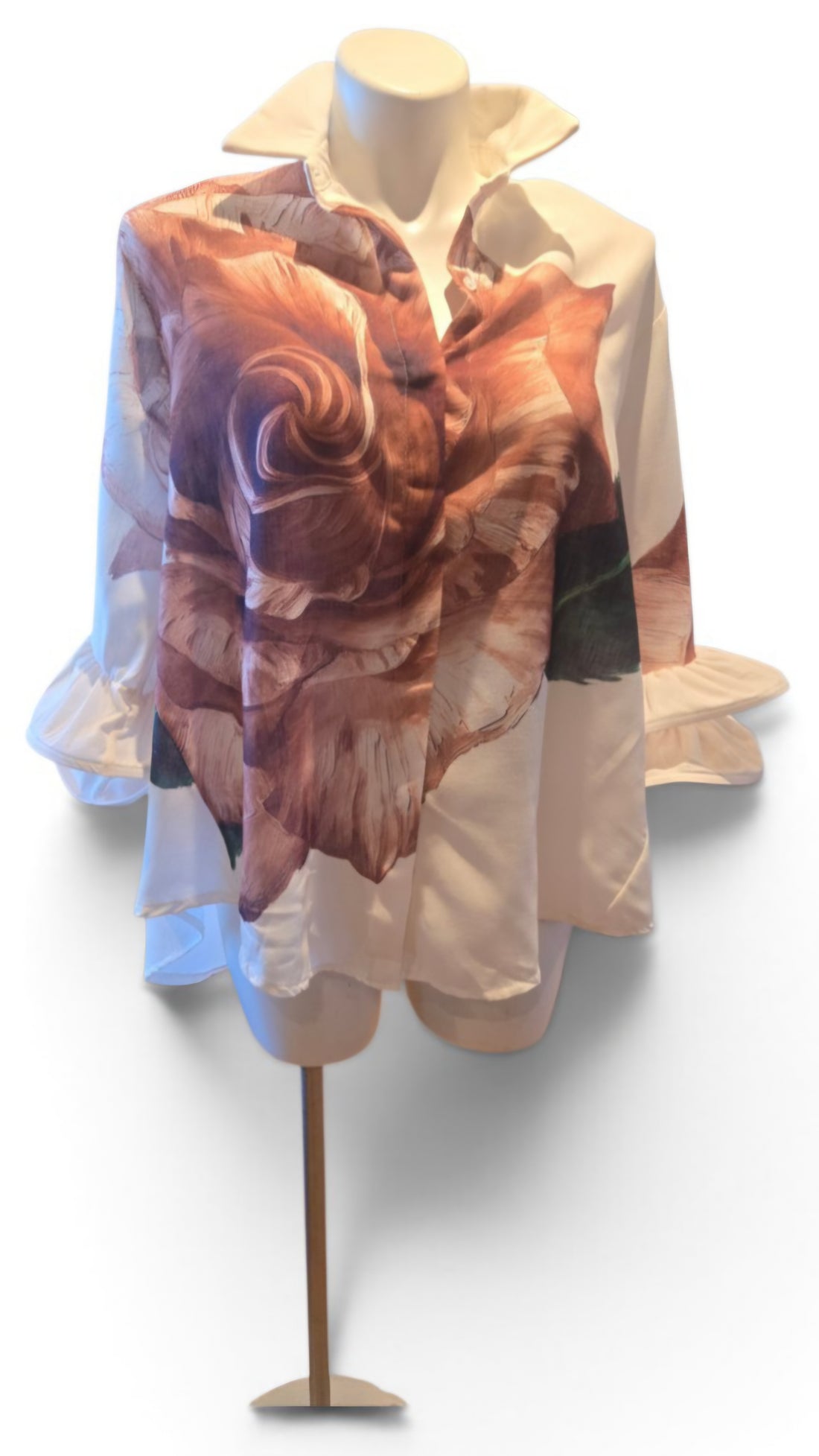 Artistic Floral Blouse