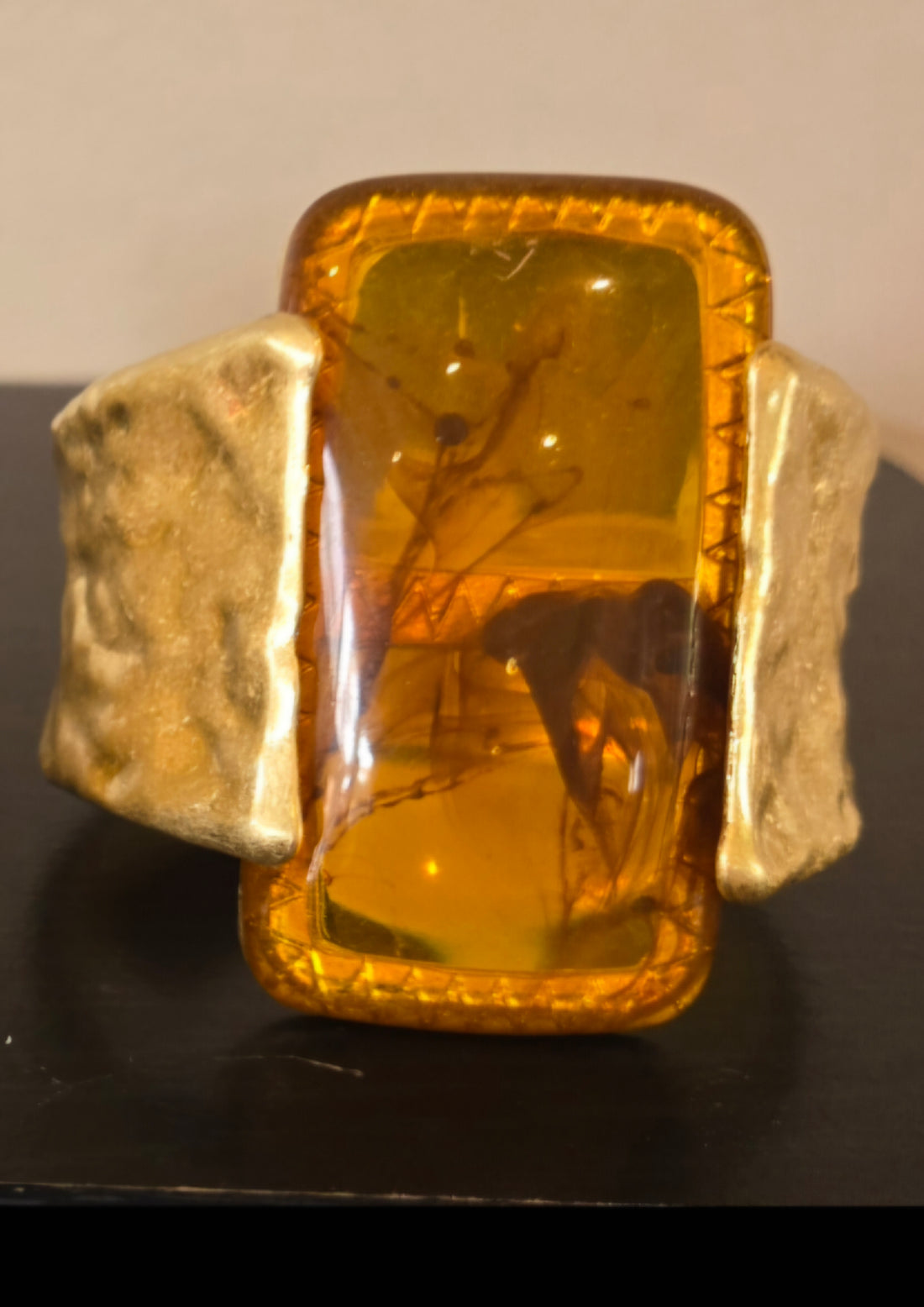 Golden Amber Cuff