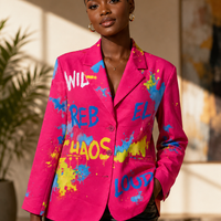 Rebel Chaos Graffiti Blazer