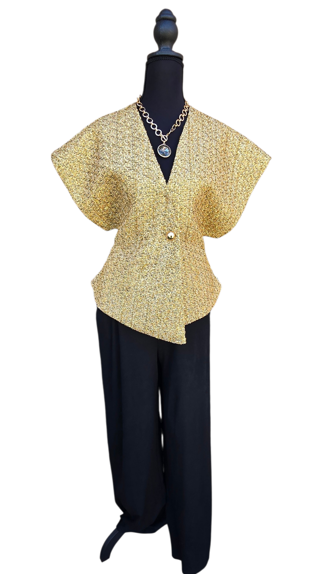 Golden Hour Wrap Top