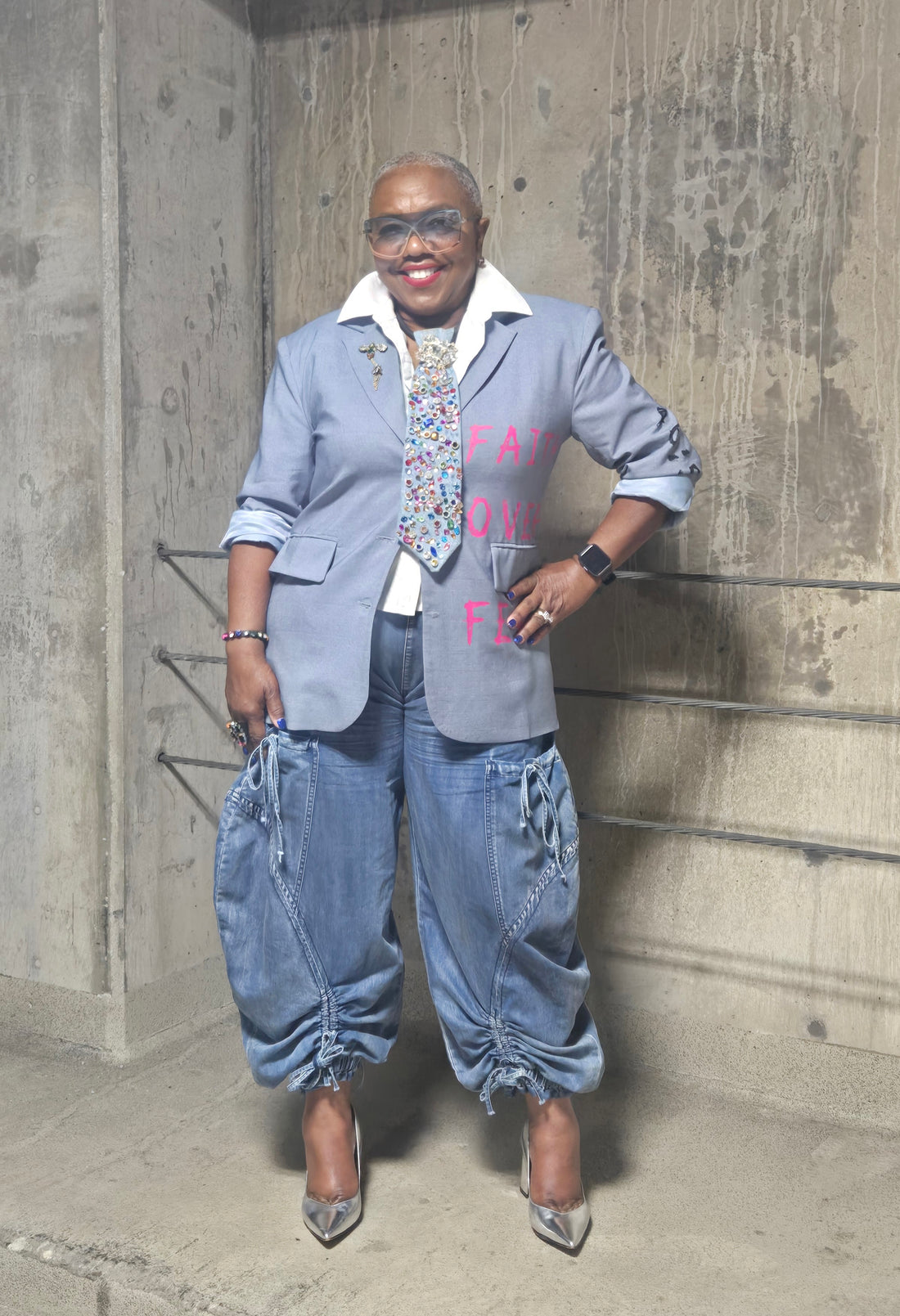 Faith Over Fear Blazer