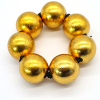 Wooden Sphere Bracelet