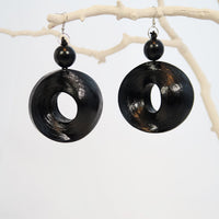 Uncalled Bamboo UFO earrings