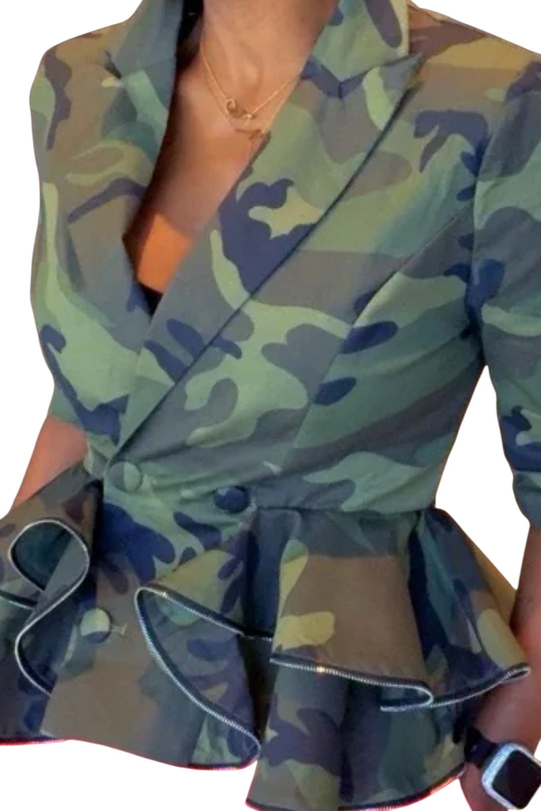 Camo Couture Blazer