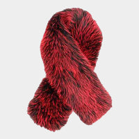 Plush Faux Fur Winter Scarf
