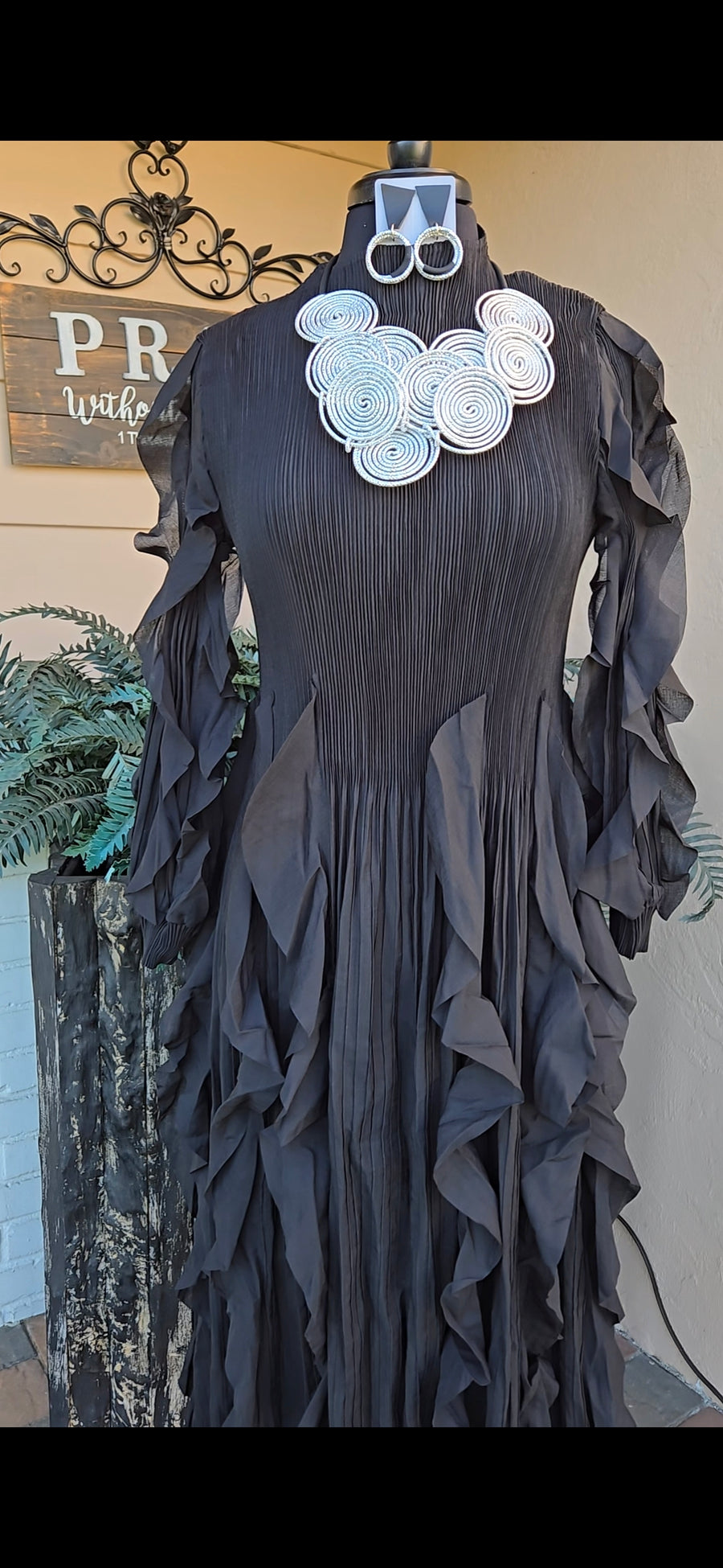 Ruffled dress