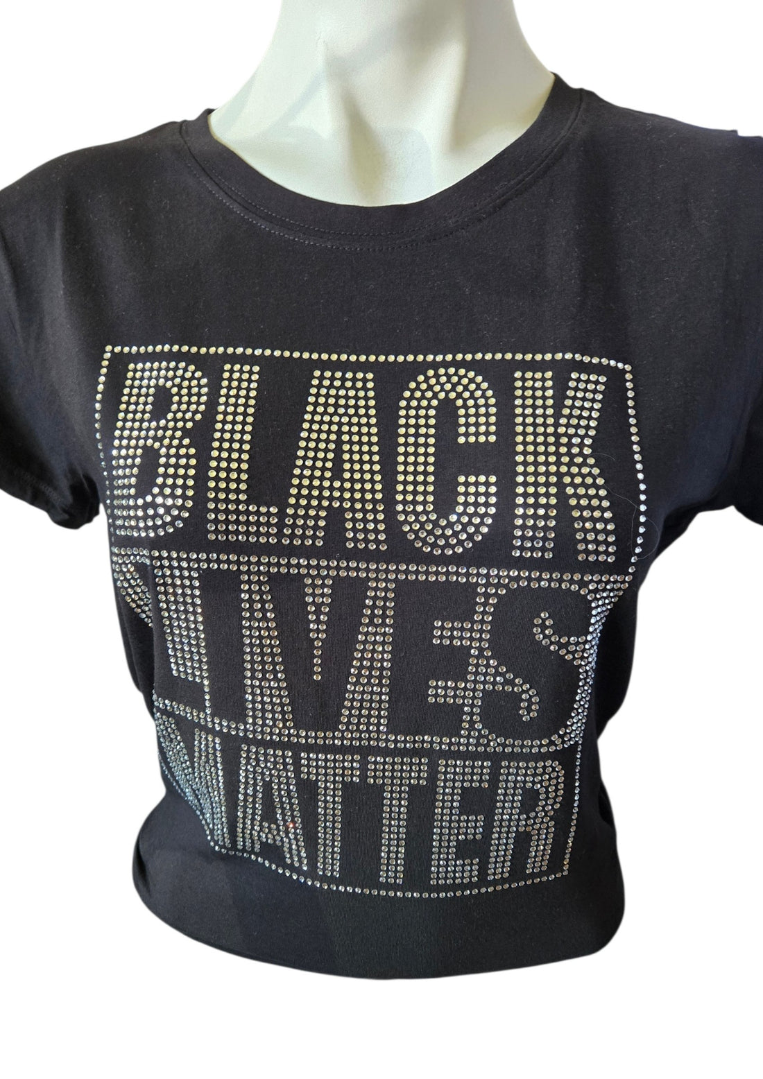 Black Lives Matter Bling Tshirt