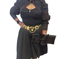 Ashley Upscale Crop Jacket and Pleated Culotte Set