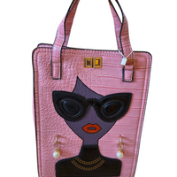 Golden Attitude Tote