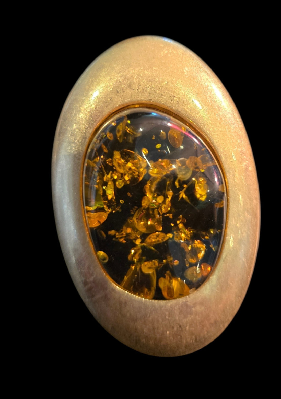 Brush Gold Rings