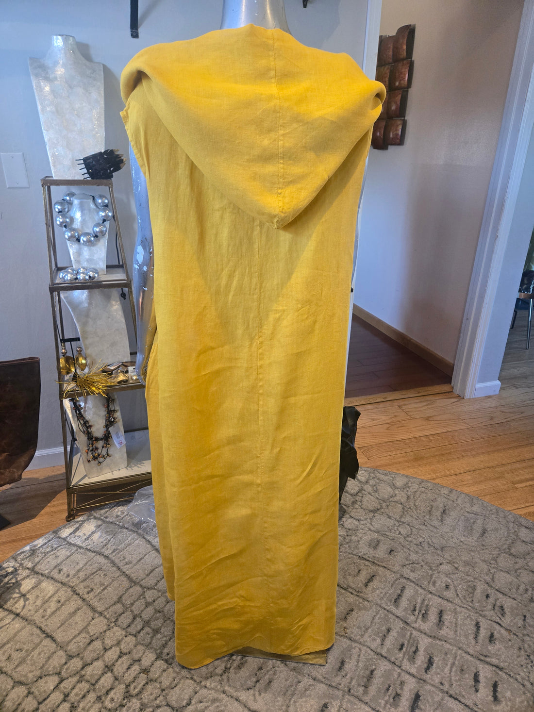 The Golden Sunshine Linen Dress