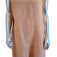 The Golden Sunshine Linen Dress