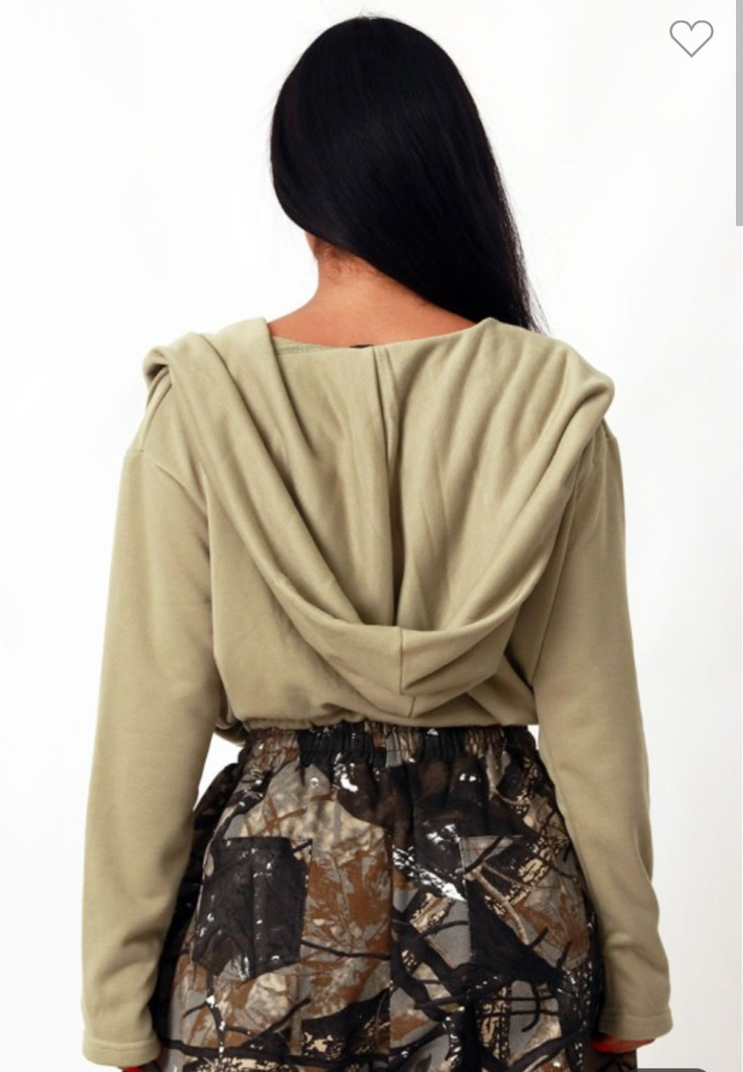 Aura Draped Hoodie