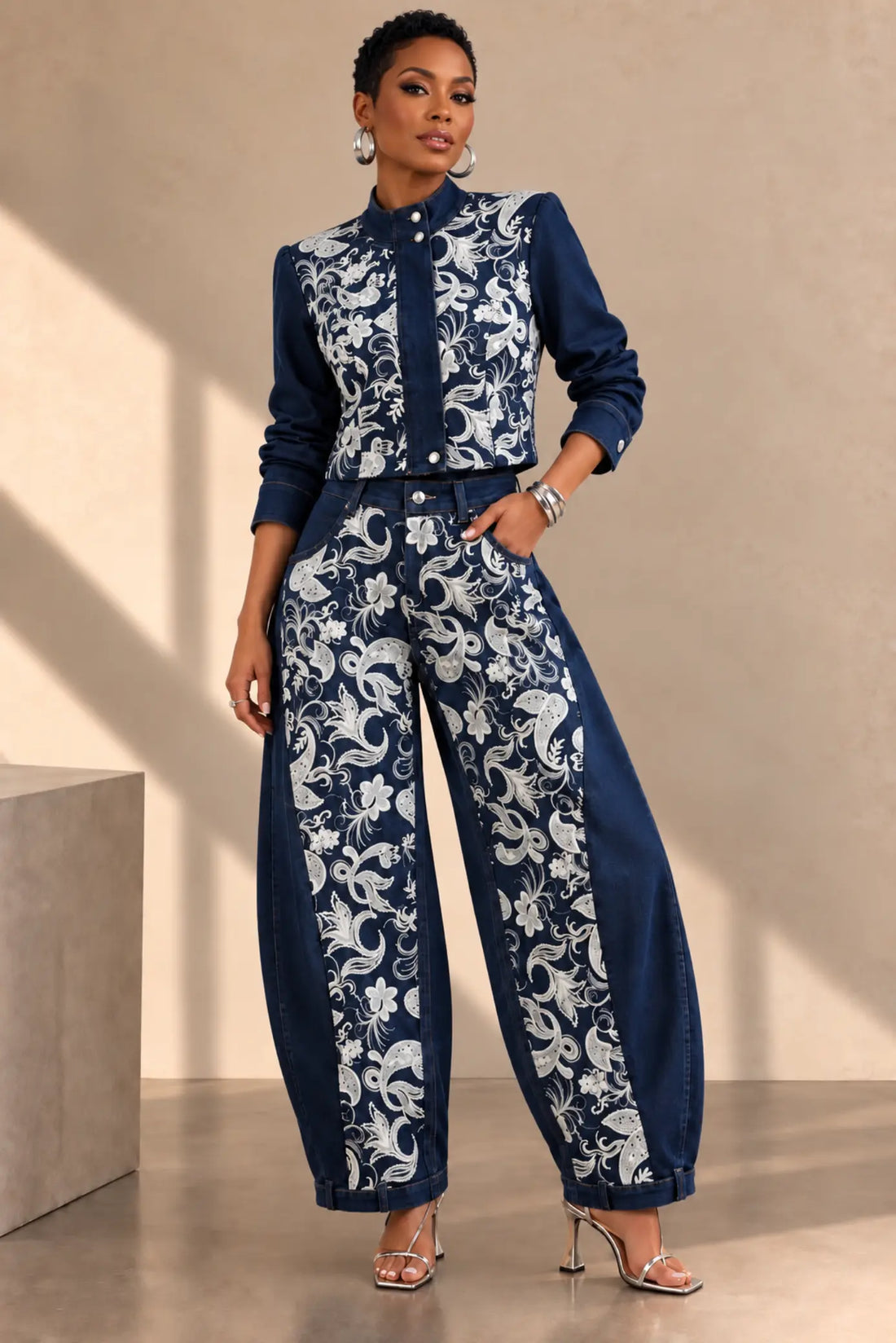 Denim 2 piece