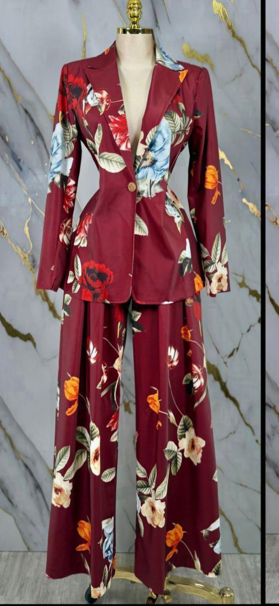 The Ashley Floral Pantset