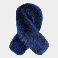 Plush Faux Fur Winter Scarf