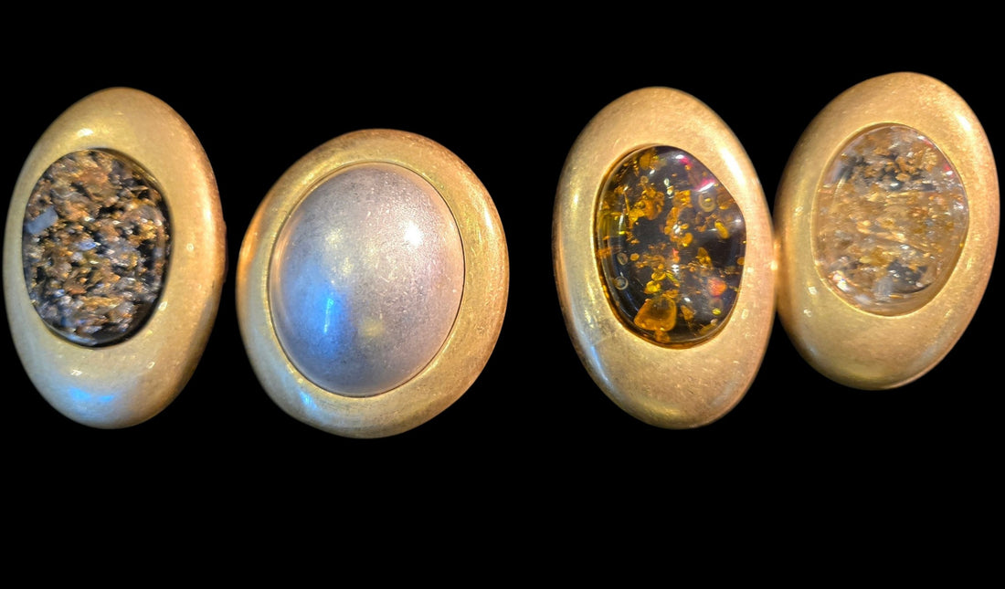 Brush Gold Rings