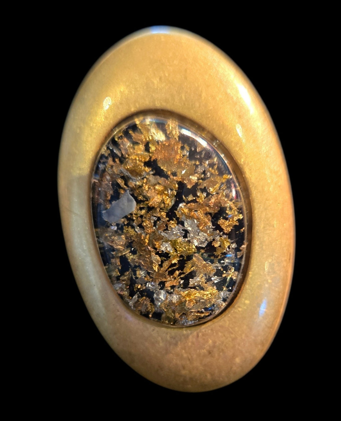 Brush Gold Rings