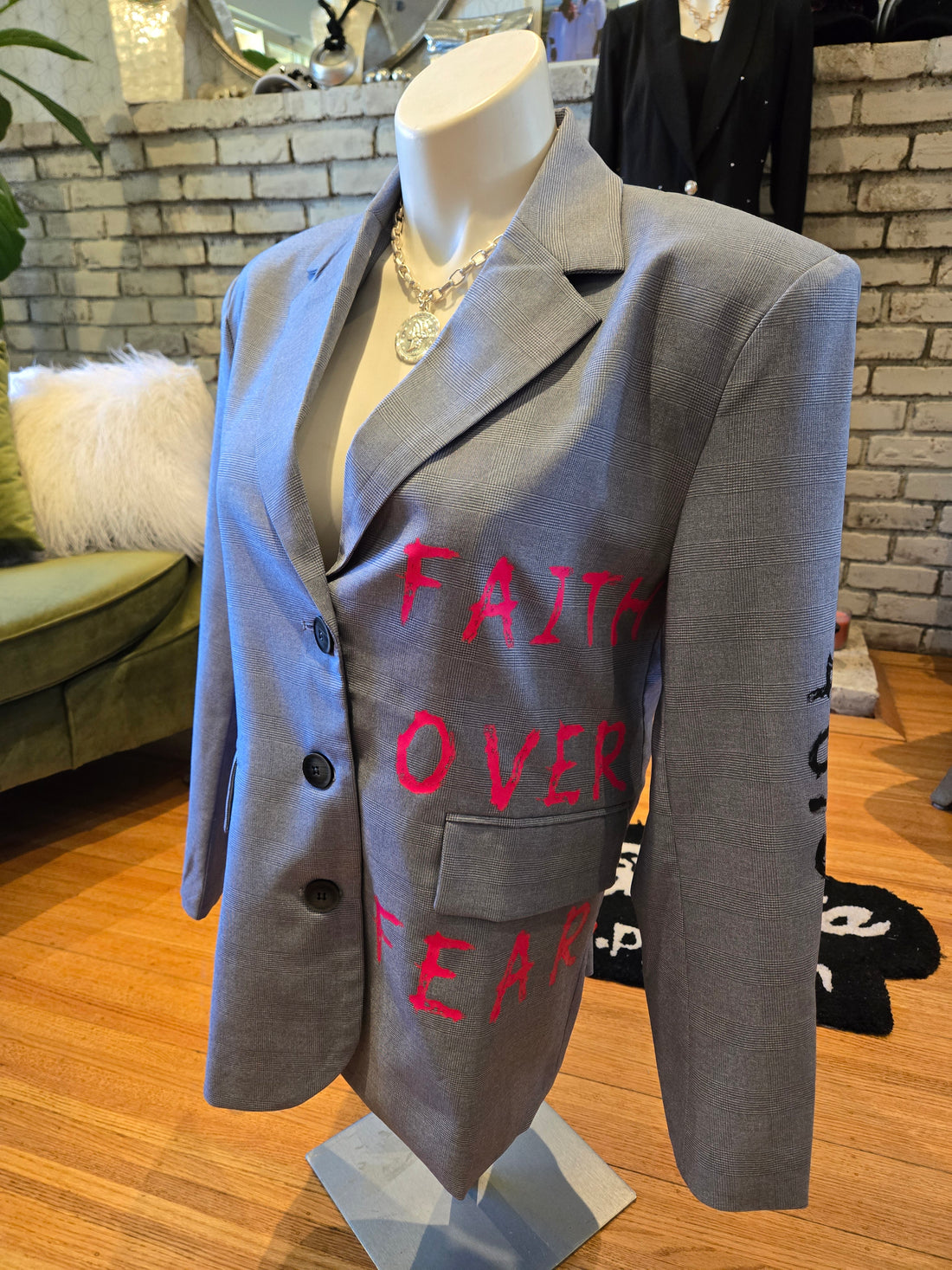 Faith Over Fear Blazer