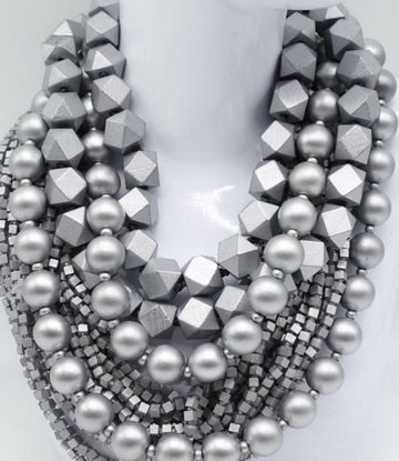 Silver Chunky Necklace - Elan of Eulalia