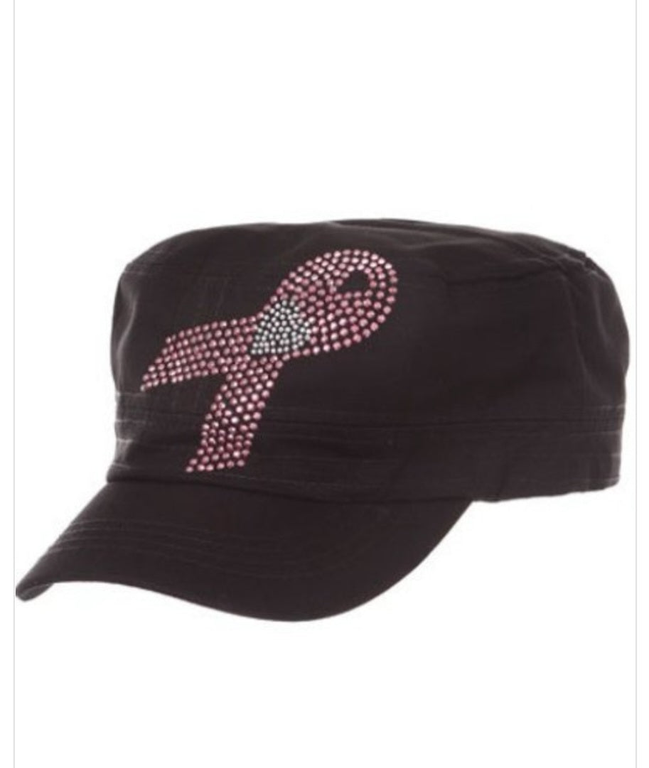 Pink Ribbon Cap
