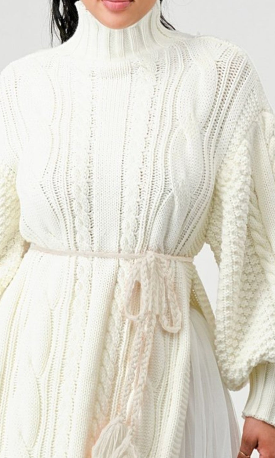 Princess Knit Top With Tulle Skirt